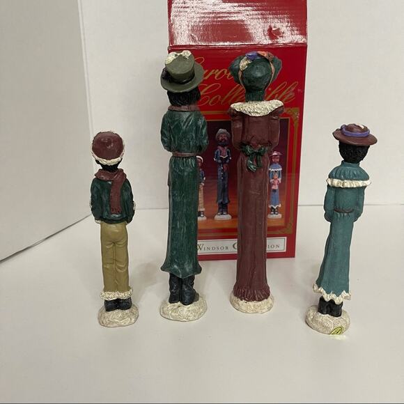 Rare Vintage Windsor Collection African American Carolers Collectible - Picture 3 of 12